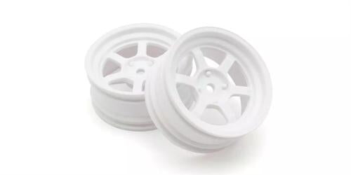 RAYS TE37V Wheels 5mm Offset FZD2/White/Set of 2 RC Part Kyosho KP FAH709W