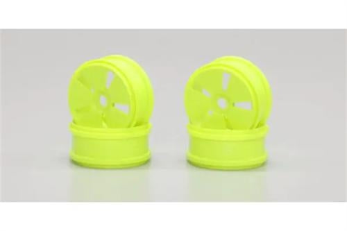 Dish Wheel(Fluro Yellow MP777/4pcs RC Part Kyosho KP IFH001KY