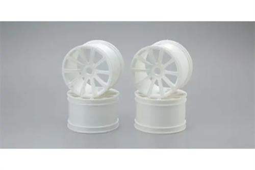 Ten-Spoke Wheel White/ST-R/4pcs RC Part Kyosho KP ISH050W