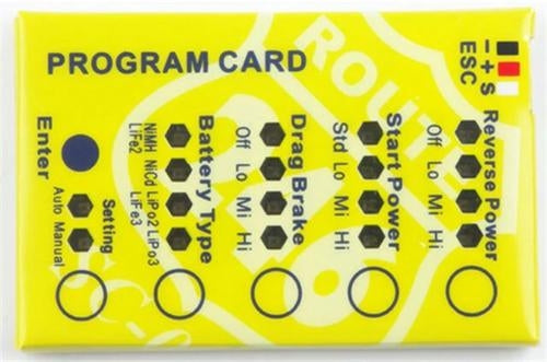 SC Program Card RC Part Kyosho KP R246-8330