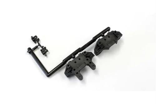 Carbon Composite Rear Bulk Head RB6.6/MID/LDW RC Part Kyosho KP UMW736