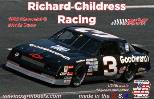 1/24 Richard Childress #3 GM Goodwrench 1989 Chevrolet Monte Carlo Model Kit