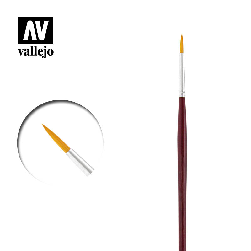 Vallejo - Brushes - Detail - Round Synthetic Brush N0. 2