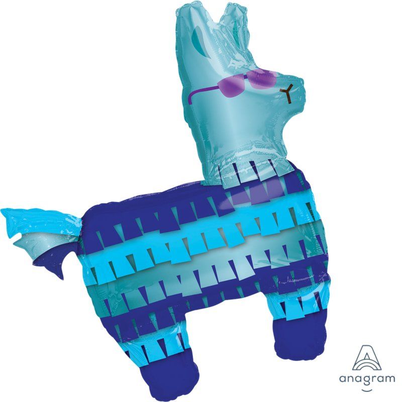 Supershape XL Battle Royal Llama Balloon, 73cm x 83cm, vibrant design for festive celebrations and themed parties.