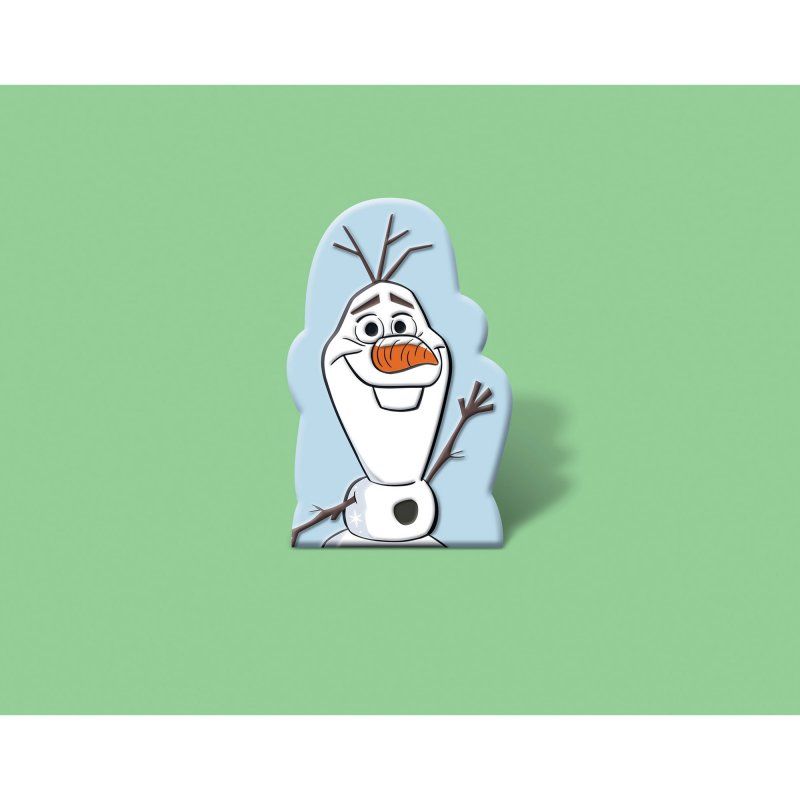Colorful Frozen 2 finger puppets of Elsa, Anna, Kristoff, and Olaf for imaginative play and storytelling.