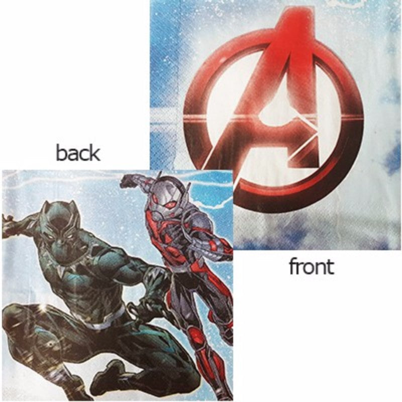 Avengers Epic Luncheon Napkins - Pack of 16