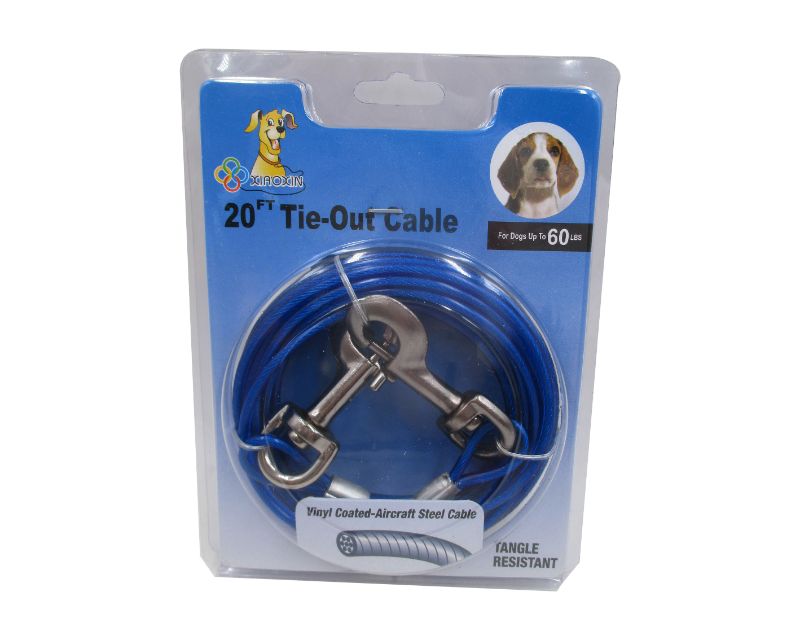 DOG TIE OUT CABLE - 6M (Set of 3)