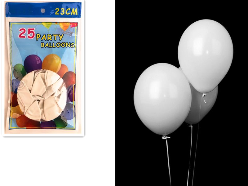 BALLOONS - White (300pcs)