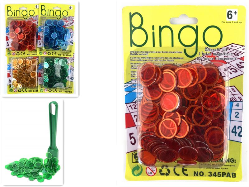 MAGNETIC BINGO CHIPS - 1.7CM (6 Packs)