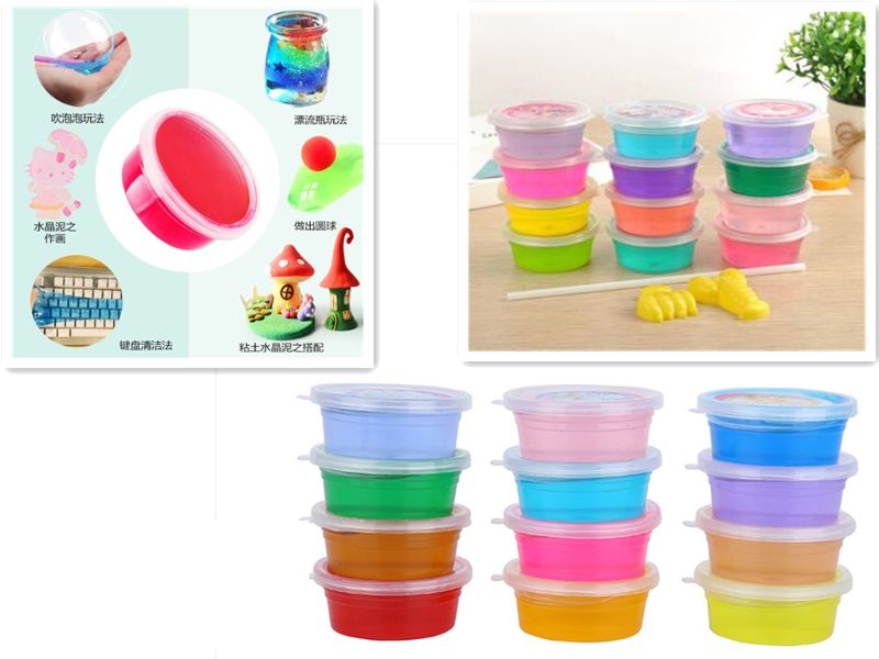 CRYSTAL MUD - 3 x 6.5CM (3 Packs)