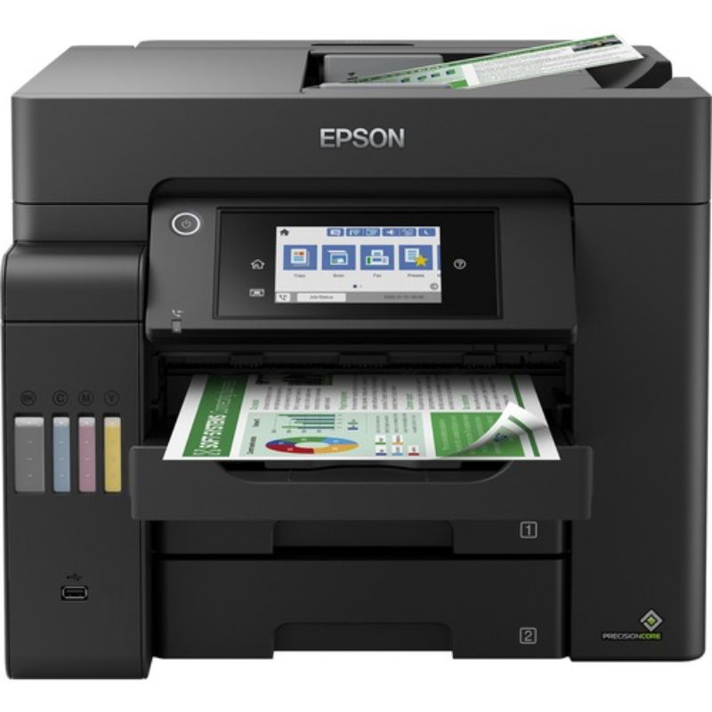 Epson EcoTank Pro ET-5800 Wireless Inkjet Multifunction Printer - Cartidge-Free, Fast Printing, Scanner, Copier & Fax