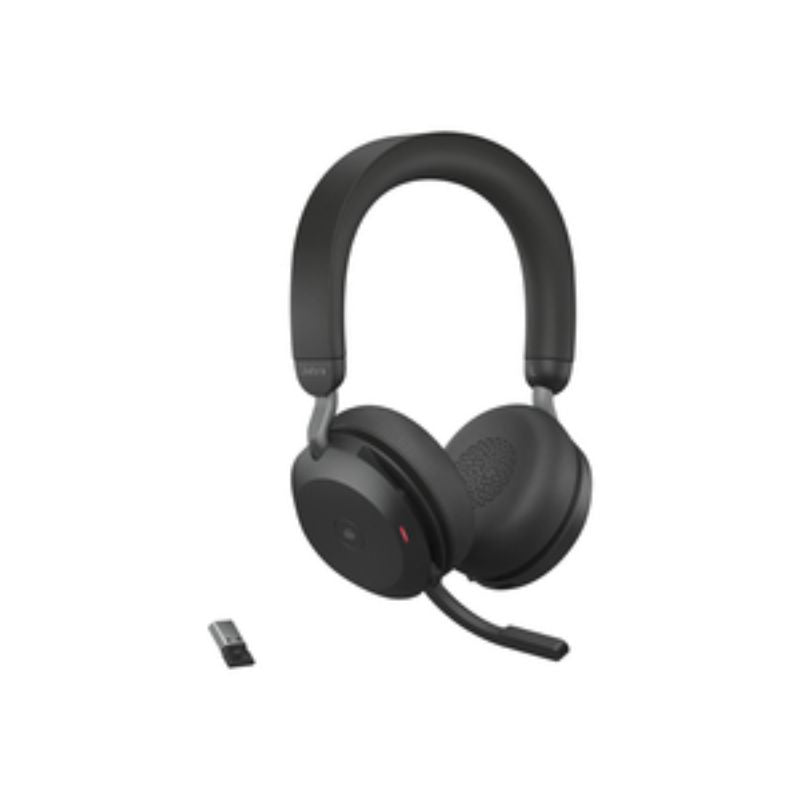 Jabra Evolve2 75 Headset - Stereo - Wireless - Bluetooth - 3000 cm - 20 Hz - 20