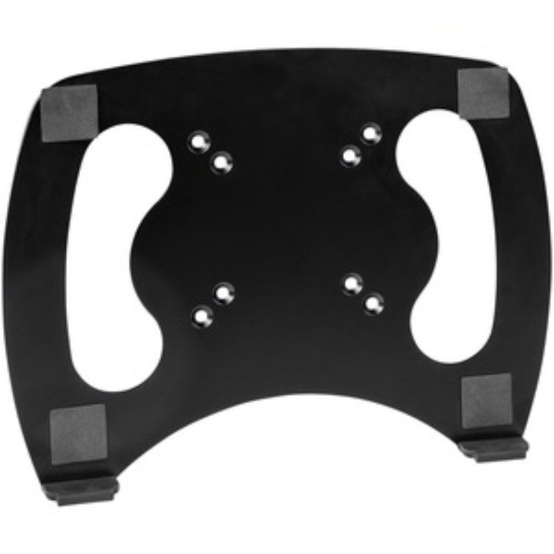 Ergonomic adjustable mounting arm for laptops and monitors up to 34 inches with sleek design and optimal height adjustment.