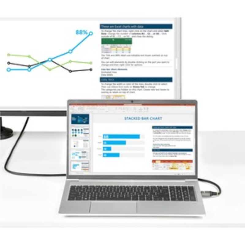 StarTech.com 3.3ft HDMI cable supports 4K 60Hz, 18Gbps, HDR, and Dolby Vision for enhanced multimedia experiences.