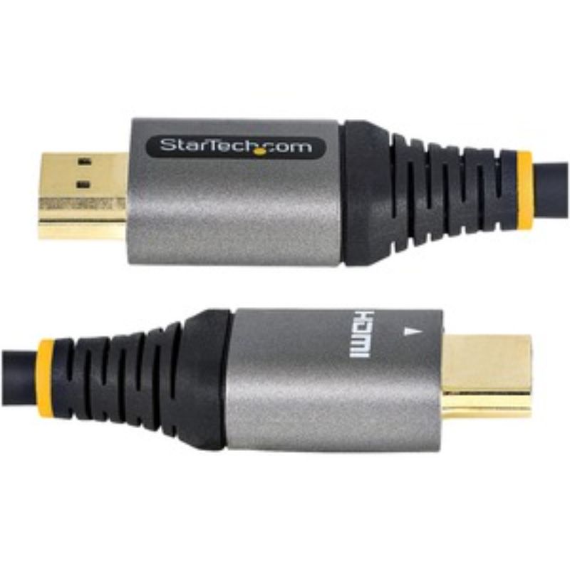 StarTech.com 3.3ft HDMI cable, 4K 60Hz, 18Gbps, HDR, Dolby Vision, ideal for superior multimedia performance.