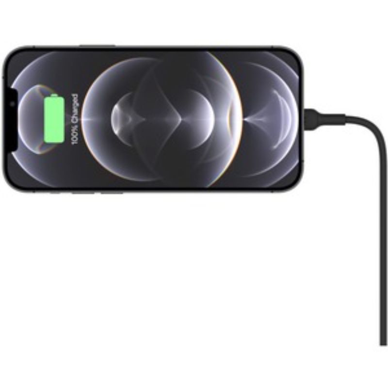 Belkin BOOST?CHARGE MagSafe Auto Charger for iPhone 12 series with 10W fast wireless charging and magnetic alignment feature.