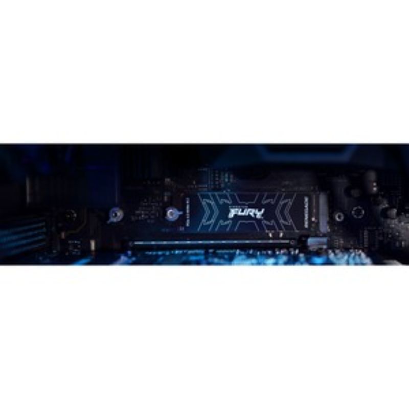 Kingston FURY Renegade 2TB NVMe SSD for ultra-fast gaming, featuring 7300MB/s read speeds and advanced heat dissipation.