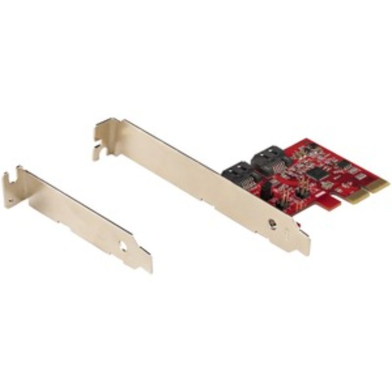 StarTech.com 2-Port SATA III Controller Card with RAID support for enhanced data storage and transfer speeds.