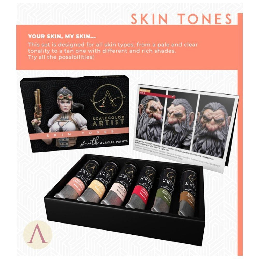 Scale 75 - Scalecolor Artist - Skin Tones Paint Set