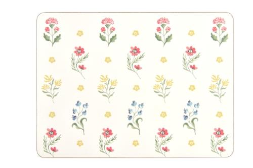 Ulster Weavers Boho Floral Cork Placemat 4 Pack