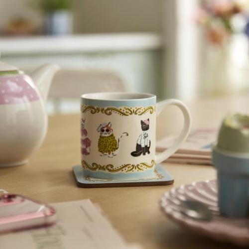 Ulster Weavers Cool Cats New Bone China Mug