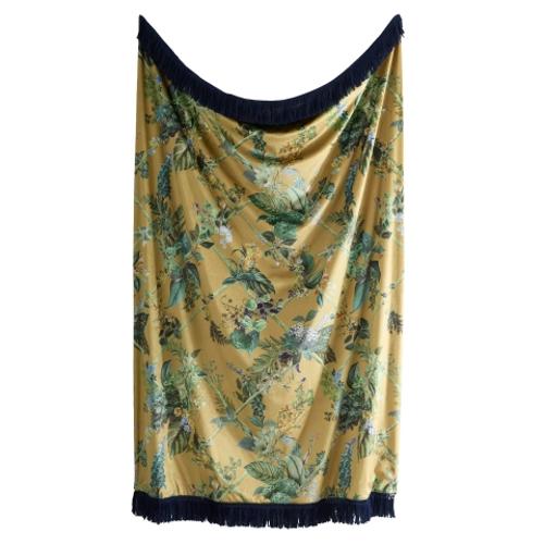 Laurence Llewelyn-Bowen - Cotswold Fantasia Gold 130x180cm Throw