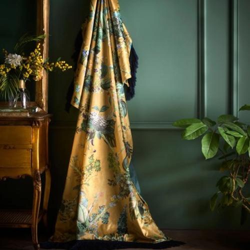 Laurence Llewelyn-Bowen - Cotswold Fantasia Gold 130x180cm Throw