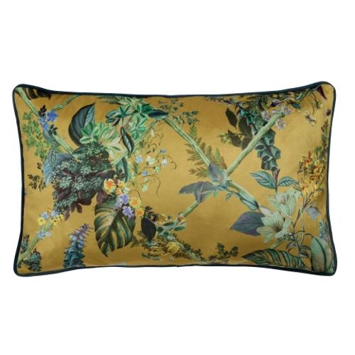 Laurence Llewelyn-Bowen - Cotswold Fantasia Dawn Gold 30x50cm Cushion Cover