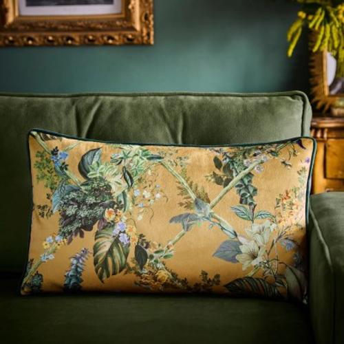 Laurence Llewelyn-Bowen - Cotswold Fantasia Dawn Gold 30x50cm Cushion Cover