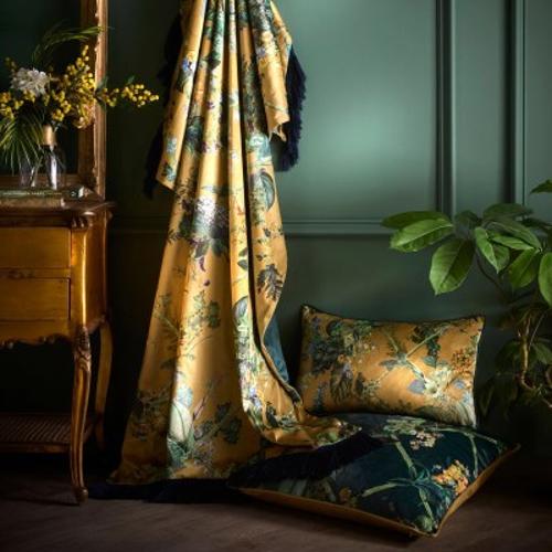 Laurence Llewelyn-Bowen - Cotswold Fantasia Dawn Green 55x55cm Cushion Cover