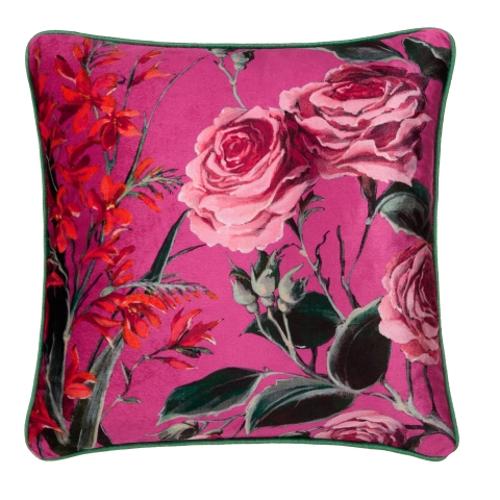Laurence Llewelyn-Bowen - Cotswold Fantasia Dawn Pink 43x43cm Cushion Cover