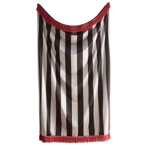 Laurence Llewelyn-Bowen - Festivo Stripe Black 130x180cm Throw