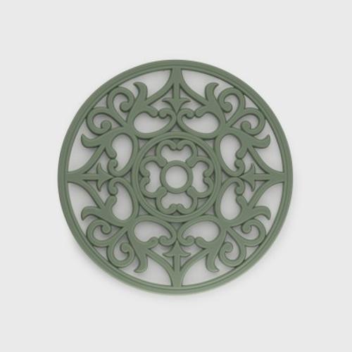 Taylors Vintage Round Silicone Trivet & Placemat - Sage
