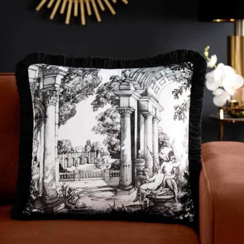 Laurence Llewelyn-Bowen - Vista Monochrome 43x43cm Cushion Cover