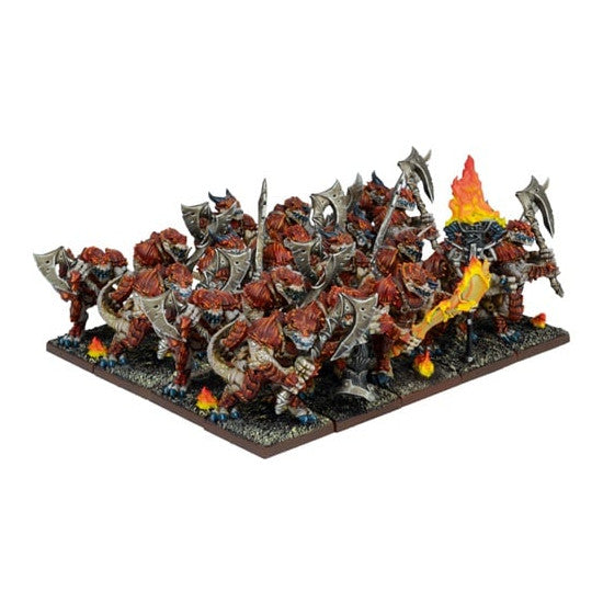 MANTIC DIRECT Kings of War - Forces of Nature - Salamander - Regiment