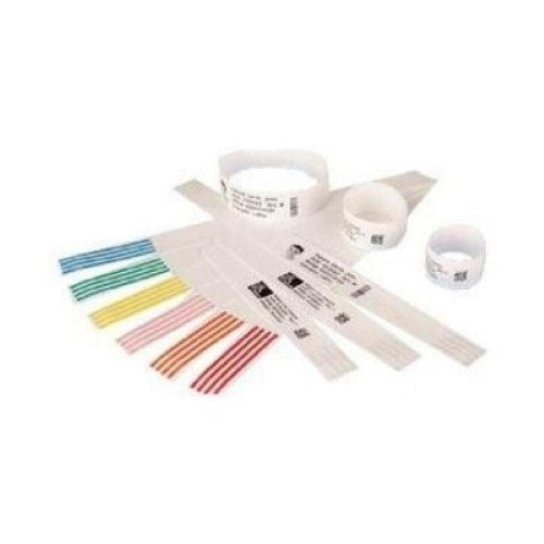 Zebra Z-BAND Direct ADULT 25X279MM 200 bands/cartr WHITE Box of 6 (10006995K)