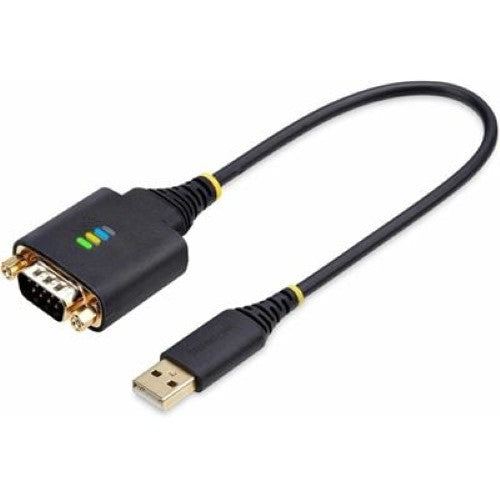 StarTech.com 1ft/30cm USB to RS232 Serial Adapter (1P1FFC-USB-SERIAL)