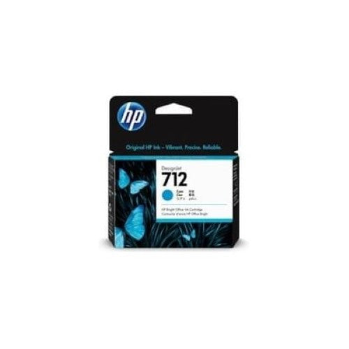 HP 712 29-ml Cyan DesignJet Ink Cartridge (3ED67A)