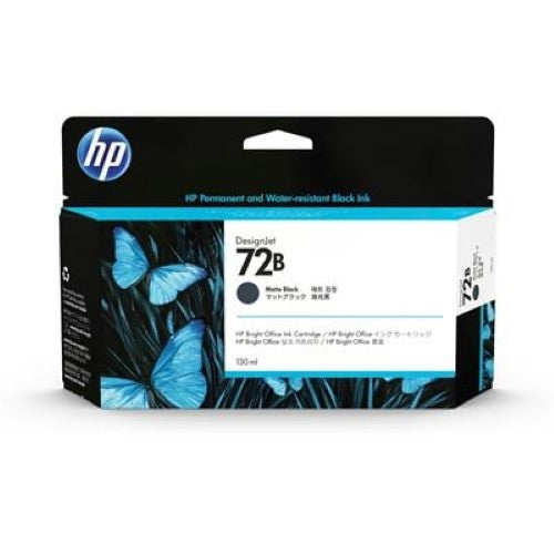 HP 72B 130ml Matte Black Ink Cartridge (3WX06A)