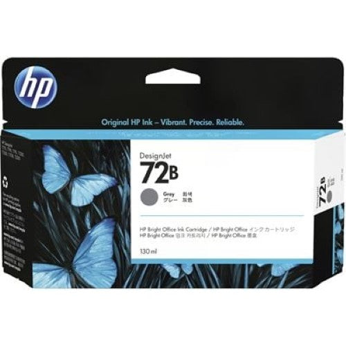 HP 72B 130ml Gray Ink Cartridge (3WX08A)