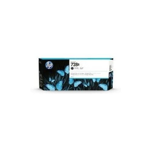 HP 728B 300ml Matte Black Ink Cartridge (3WX30A)