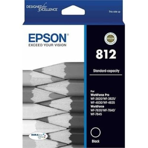 Epson 812 Black Ink Cart (C13T05D192)