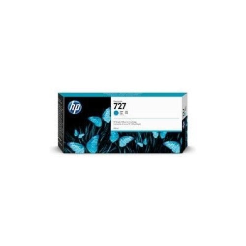 HP 727 300-ml Cyan Ink Cartridge (F9J76A)