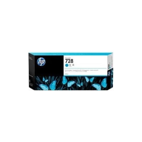HP 728 300-ml Cyan Ink Crtg (F9K17A)