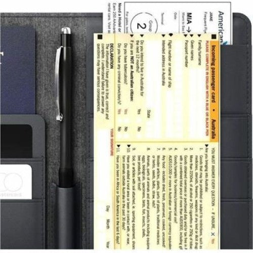 Alogic JRNY LOC8 Passport Folder Blk (JTWMN)