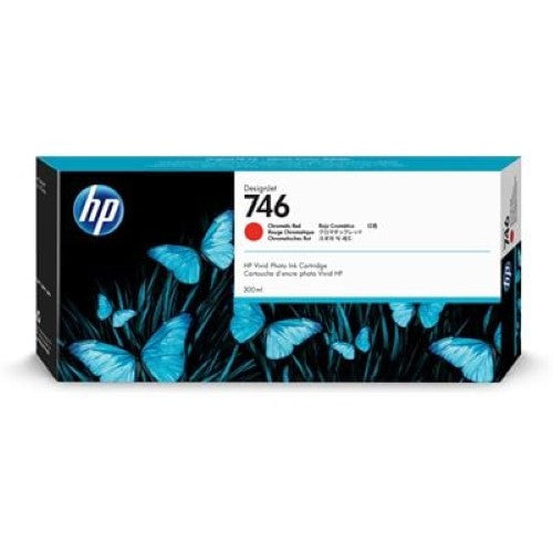 HP 746 300-ml Chromatic Red DesignJet Ink Cartridge (P2V81A)
