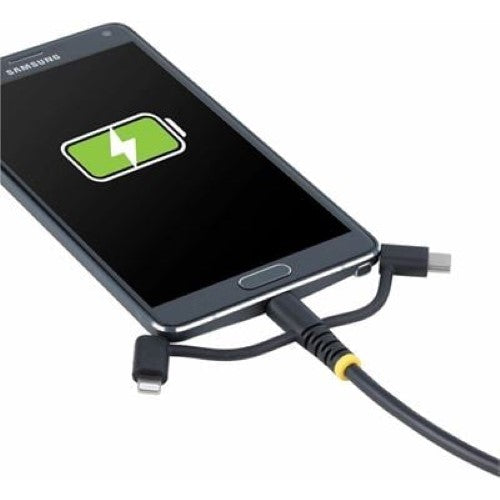 1m Rugged USB Multi Charging Cable