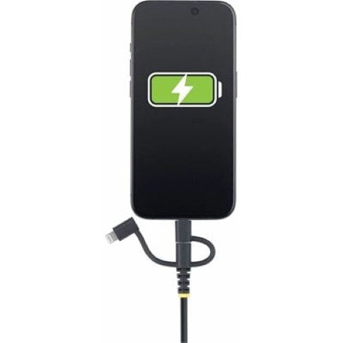 1m Rugged USB Multi Charging Cable