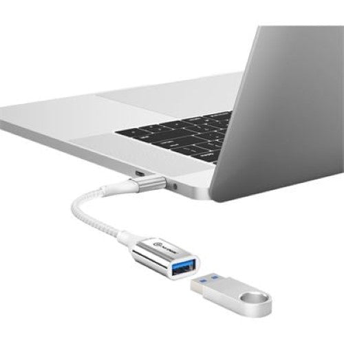 Alogic 15CM Super Ultra USB-C to USB-A Adapter - Silver (ULCAA-SLV)