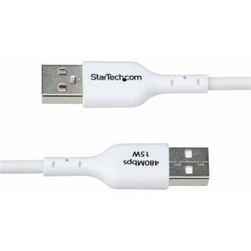 2m USB-A to USB-C Charging Cable White